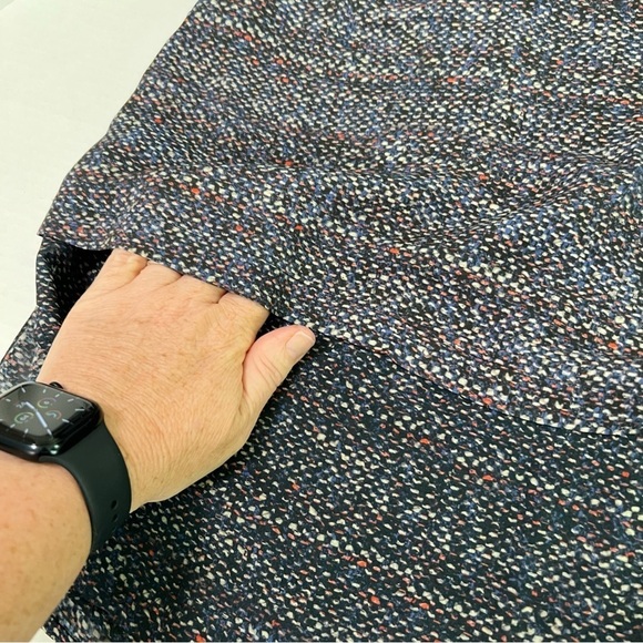 Theory Hodal‎ C Silk Sleeveless Blouse Size Large Dark Academia Professor Core - Picture 11 of 14